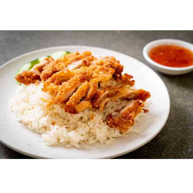 chicken rice ข้าวมันไก่ ข้าวมันไก่ทอด ข้าวมันไก่ต้ม